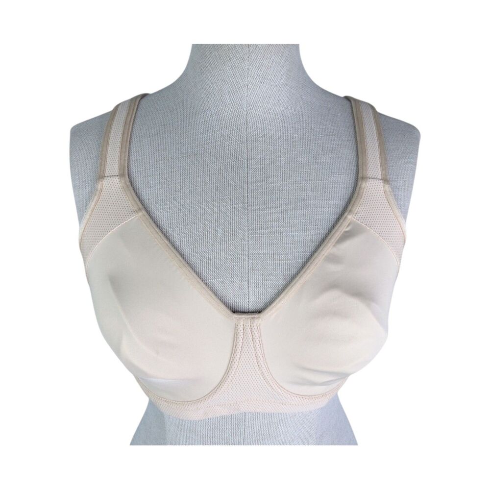 Title Nine Cuz She Says So Sports Bra sz 34D * Underwire High Impact by Anita